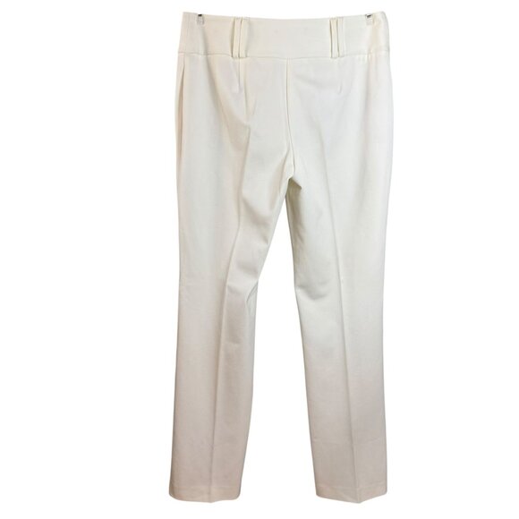 INC International Concepts Women’s Dress Pants Size 6 off white Straight Leg - Picture 3 of 9